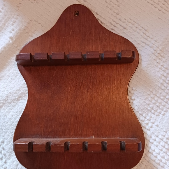 Antique Other - Antique Wood 12 Spoon Rack